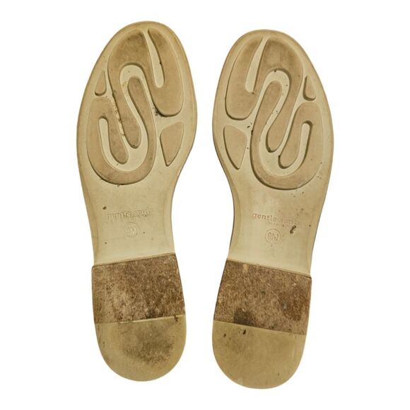 GENTLE SOULS KENNETH COLE Everett Black Leather Mules - Size 9 - Picture 5 of 7